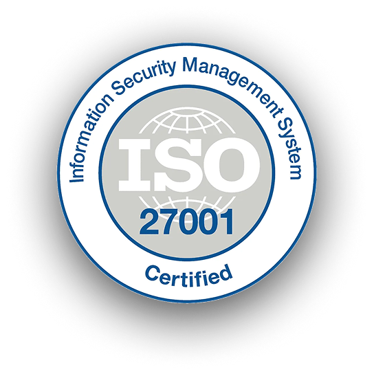 ISO 27001 Certified